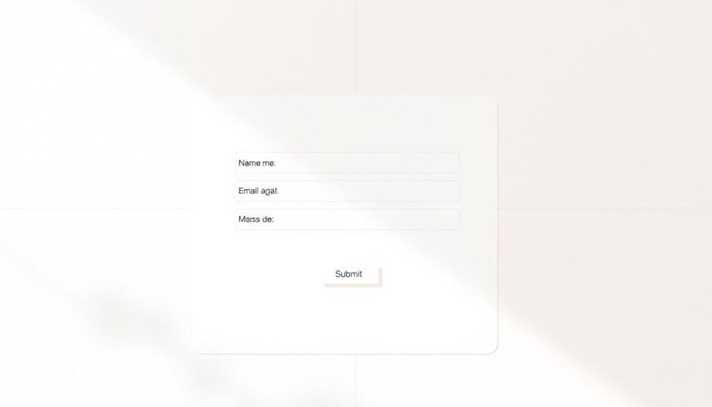 A modern web form with a clean, minimalist design, showcasing the integration of the GetResponse API. The form is set against a light, airy background, with subtle grid lines providing structure. The foreground features input fields for name, email, and message, along with a prominent "Submit" button. A modest icon or logo representing GetResponse is subtly integrated into the design, suggesting the seamless integration of the API. Soft, diffused lighting creates a warm, inviting atmosphere, highlighting the simplicity and functionality of the form. The overall composition conveys the ease and efficiency of incorporating the GetResponse API into a web-based solution. A modern web form with a clean, minimalist design, showcasing the integration of the GetResponse API. The form is set against a light, airy background, with subtle grid lines providing structure. The foreground features input fields for name, email, and message, along with a prominent "Submit" button. A modest icon or logo representing GetResponse is subtly integrated into the design, suggesting the seamless integration of the API. Soft, diffused lighting creates a warm, inviting atmosphere, highlighting the simplicity and functionality of the form. The overall composition conveys the ease and efficiency of incorporating the GetResponse API into a web-based solution.