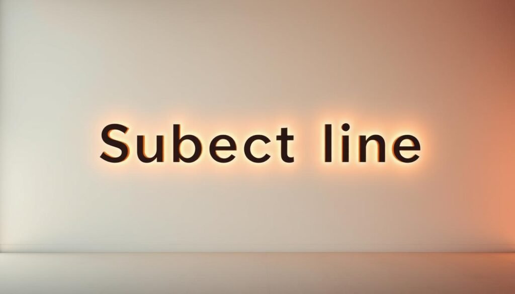 A subject line floating elegantly in a serene, minimalist atmosphere. Backlit with warm, ambient lighting, casting a soft glow on the text against a muted, pastel-toned background. The subject line has a clean, modern typographic treatment, with well-kerned letters that seem to almost hover in the frame. The overall mood is one of thoughtful contemplation, with the subject line as the central focus, inviting the viewer to ponder its meaning and significance. A subject line floating elegantly in a serene, minimalist atmosphere. Backlit with warm, ambient lighting, casting a soft glow on the text against a muted, pastel-toned background. The subject line has a clean, modern typographic treatment, with well-kerned letters that seem to almost hover in the frame. The overall mood is one of thoughtful contemplation, with the subject line as the central focus, inviting the viewer to ponder its meaning and significance.