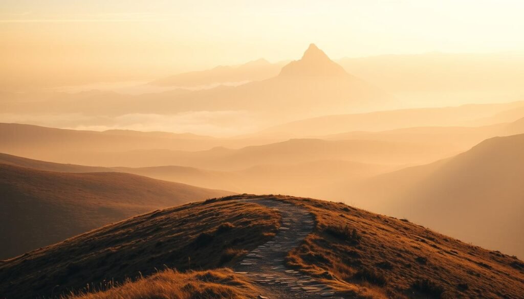A vast, boundless landscape stretches out before the viewer, hinting at the hidden depths and untapped potential beyond the surface. The scene is illuminated by a warm, golden glow, casting a dreamlike quality over the entire composition. In the foreground, a winding path leads the eye deeper into the frame, inviting the viewer to explore the unexplored. Towering, mist-shrouded mountains rise in the distance, their peaks cutting through the ethereal atmosphere. The sky is a canvas of soft, pastel hues, blending seamlessly with the earth below. An overall sense of wonder and possibility permeates the image, suggesting that there is always more to discover beyond the obvious. A vast, boundless landscape stretches out before the viewer, hinting at the hidden depths and untapped potential beyond the surface. The scene is illuminated by a warm, golden glow, casting a dreamlike quality over the entire composition. In the foreground, a winding path leads the eye deeper into the frame, inviting the viewer to explore the unexplored. Towering, mist-shrouded mountains rise in the distance, their peaks cutting through the ethereal atmosphere. The sky is a canvas of soft, pastel hues, blending seamlessly with the earth below. An overall sense of wonder and possibility permeates the image, suggesting that there is always more to discover beyond the obvious.