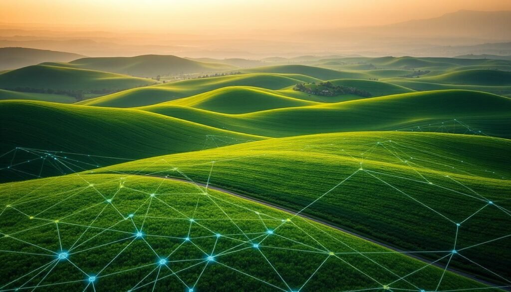 A vast, rolling landscape of lush green fields, crisscrossed by intricate patterns of data connections. In the foreground, a vibrant visualization of custom fields, tags, and data mapping, with lines and nodes pulsing with information. The middle ground features a gently undulating terrain, dotted with clusters of data points, while the distant horizon is framed by a soft, hazy sky bathed in warm, golden light. The scene conveys a sense of order, precision, and the seamless integration of technology with the natural world, perfectly capturing the essence of the "Custom fields, tags, and data mapping for accurate imports" section. A vast, rolling landscape of lush green fields, crisscrossed by intricate patterns of data connections. In the foreground, a vibrant visualization of custom fields, tags, and data mapping, with lines and nodes pulsing with information. The middle ground features a gently undulating terrain, dotted with clusters of data points, while the distant horizon is framed by a soft, hazy sky bathed in warm, golden light. The scene conveys a sense of order, precision, and the seamless integration of technology with the natural world, perfectly capturing the essence of the "Custom fields, tags, and data mapping for accurate imports" section.