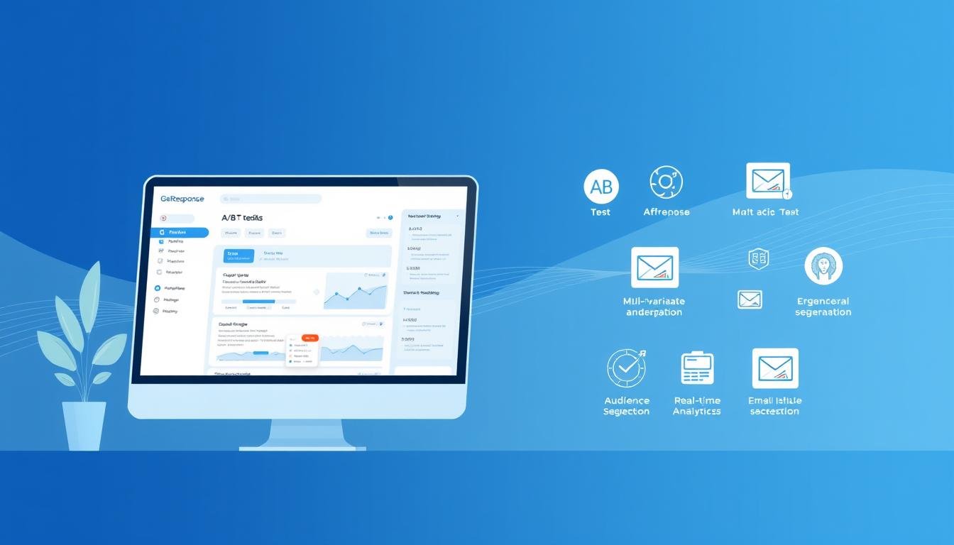 GetResponse A/B testing features availability