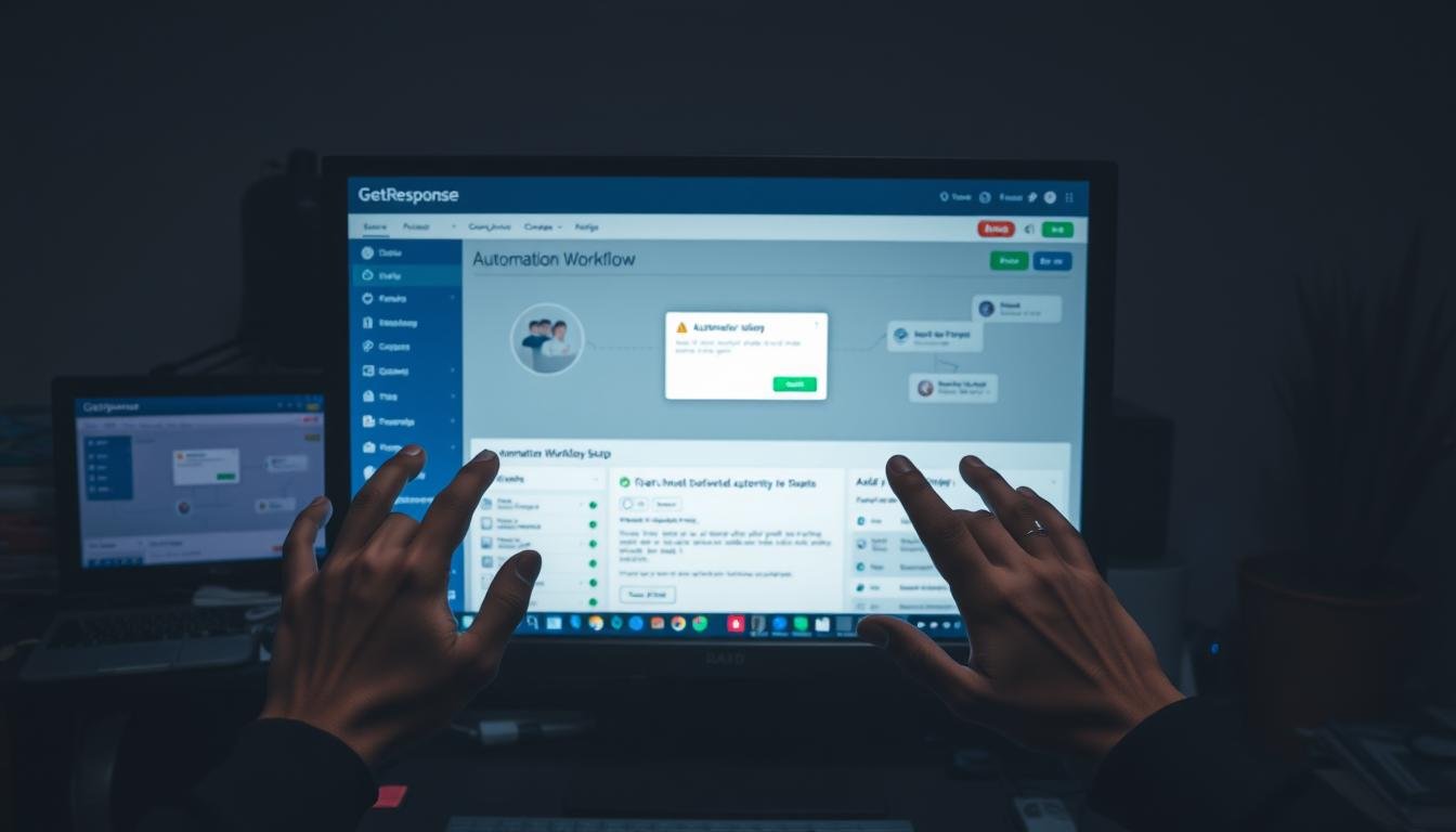 GetResponse automation workflow setup issues