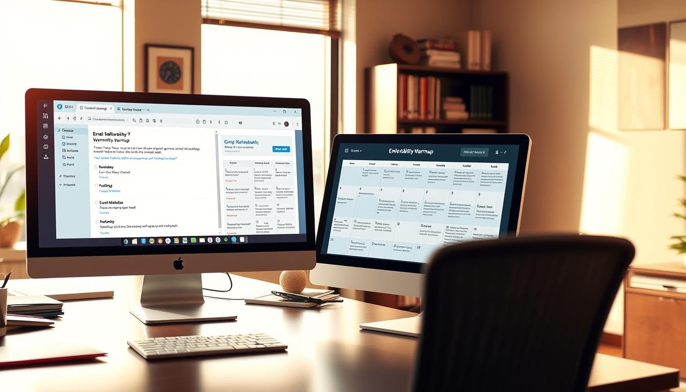 GetResponse email warming up process needed