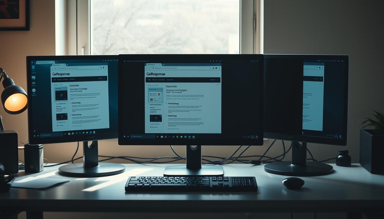 GetResponse multiple tabs not working properly
