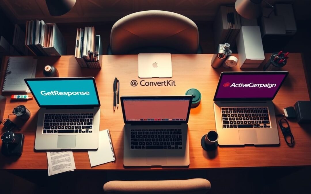 GetResponse vs ConvertKit vs ActiveCampaign comparison Guide