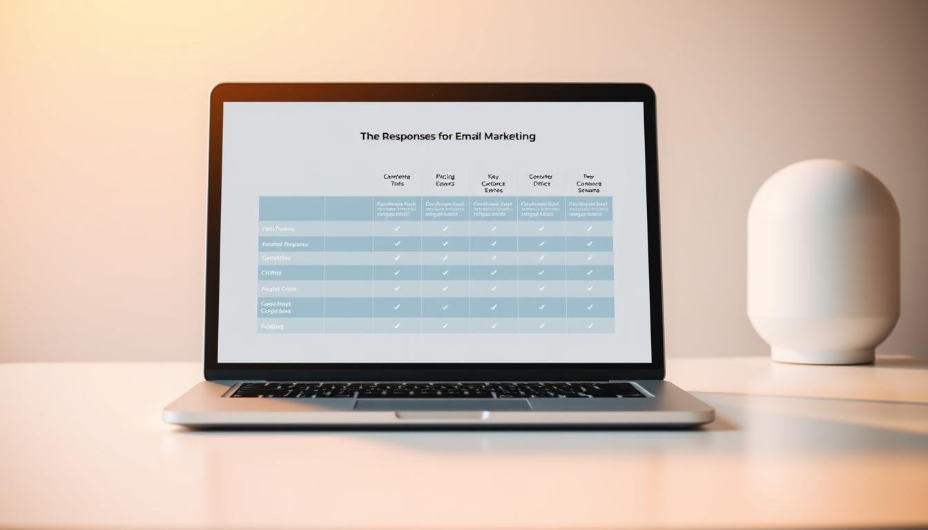 getresponse competitor pricing comparison chart