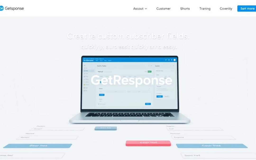 GetResponse: Create Custom Fields for Subscribers in Minutes