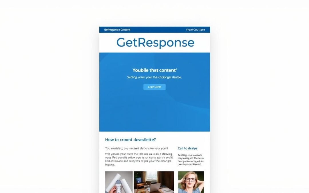 Maximize Opens with GetResponse Email Templates for Newsletters