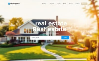 Effective GetResponse Landing Page Templates for Real Estate Marketing