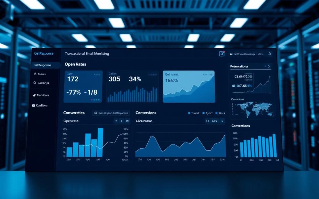 Optimize Campaigns Using GetResponse Transactional Email Monitoring Dashboards