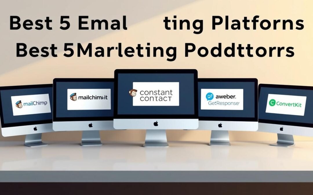 Best 5 Email Marketing Platforms for Podcasters